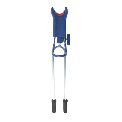 DYPASA Vertical Fishing Rod Holder Rod Holders for Fishing Fish Pole Holder Ground Fish Turret Support Rod Supplies Fishing Rod Folding Bracket for Beach Wall Mounted Fishing Rod Rack