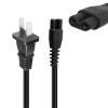 Stun Gun Charger Cord Compatible with VTS-T03, VTS-195; Police 305, Police 928-58, Avenger, Guard Dog Security, Jolt, Stun Master and Most Other Stun Guns (One Long and one Short) view 4