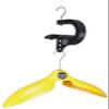 Hooded Wetsuit Hanger & Hooded Drysuit Hanger 'Hood Saver System' by BAKER HANGER - USA Made - (Black/Yellow) view 1