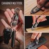 KeyUnity Titanium Carabiner Keychain Tool, 3 Functions in 1 Multitool for Everyday Carry (KU04) view 3