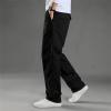 Mens Straight Leg Pants Plus Size Casual Outdoor Cargo Sweatpants Loose Comfort Stretch Jogger Pants with Pocket (Black,X-Large) view 2