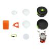 Camping Pots and Pans Set, Camping Cookware Cooking Food Grade Camping Dish Set for Outdoor Picnic view 1