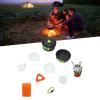 Camping Pots and Pans Set, Camping Cookware Cooking Food Grade Camping Dish Set for Outdoor Picnic view 4
