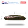 ACA Synergy Pro Professional Cornhole Bags Dual Sided Regulation 6x6 Set of 4 Patriotic Bomber Olive view 2