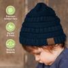 KeaBabies 3-Pack Baby Beanies for Boys, Girls - Soft, Cute Baby Winter Hats 0-6 Months, Stretchy Knit, Warm Toddler Winter Hat, Newborn, Infant, Toddler Beanie for Babies Girl, Boy (Urban, S) view 4