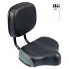 WEEROCK Bike Saddle Bicycle Seats Oversized Comfortable with Backrest Soft Back Rest PU Cushion Replacement Saddles for Bicycle Mountain Bike MTB Tricycle Commuter Bike Exercise Bikes view 1