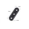 2Pack(20PCS) Black Plastic Cord Tensioners Rope Adjuster with 3 Holes Tent Wind Rope Buckle Fastener for Outdoor Tent Camping Hiking Accessories view 2