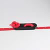 2Pack(20PCS) Black Plastic Cord Tensioners Rope Adjuster with 3 Holes Tent Wind Rope Buckle Fastener for Outdoor Tent Camping Hiking Accessories view 4