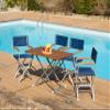 FORMA MARINE Replacement Vinyl Blue Set for A6000 Astron Chair RA6000VB view 2