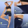 CAMPSNAIL Workout Biker Shorts Women - 3"/5"/8" High Waisted Tummy Control Spandex Booty Volleyball Shorts for Yoga Dance view 3