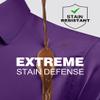 Alimens & Gentle Men's Purple Dress Shirt Slim Fit Long Sleeve Stain Shield Button Down Shirts Prom Party 2XL view 2