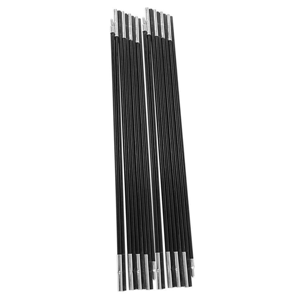 Restokki 4.9m Tent Poles Replacement, Fiberglass Tent Rod for Outdoor Camping Support Rods Awning Frames Kit