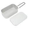 800ML Metal Bento Boxes, Metal Lunch Boxes Container Stainless Steel Bento Box for Outdoor Camping Picnic view 1