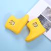 IWIHMIV Baby Rain Boots Outdoor Rubber Boot for Kids Waterproof Cartoon Baby Rain Shoes Rain Boots Toddler BoysYellow,2 Years view 2