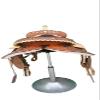 Western Barrel Racing Horse Saddle, Adult Classic Quality Premium Carved Leather Design on Pommel, Cantle, Skirt, Fender and Stirrups Comfort Western Saddle(17") view 2