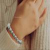 Amazing Gemstone Kiwi Jasper Bracelet, Gifts For Men & Women - Protection Healing Crystal Bracelet - 8mm Gemstone Beaded Adjustable Bracelet, Pulseras Para Hombres Mujer Stocking Stuffers view 4