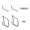 StoreYourBoard Roanoke Kayak Storage Rack Holder, Holds 100 lbs, Kayak Wall Mount Hooks Rack for Garage, Space Efficient, Solid Steel, Protective Padding view 2