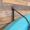 StoreYourBoard Roanoke Kayak Storage Rack Holder, Holds 100 lbs, Kayak Wall Mount Hooks Rack for Garage, Space Efficient, Solid Steel, Protective Padding view 4
