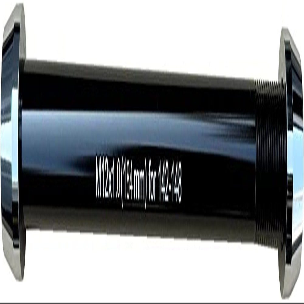 Bike Trainer Thru Axle Adapter for Bicycle Indoor Trainers 12MM Axle 1.0/1.5/1.75 Thread Pitch Multiple Length (M12 184-1.0)