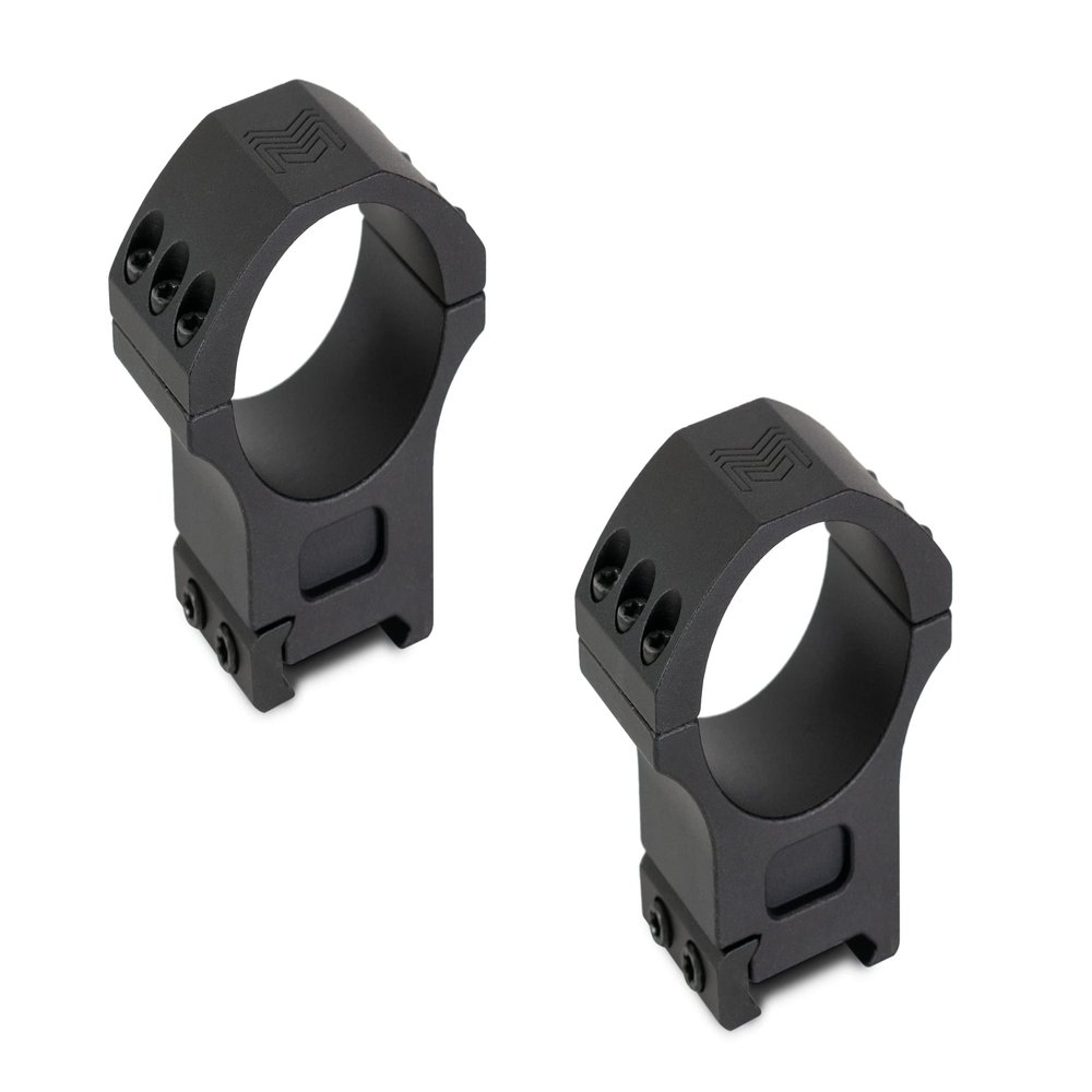 Monstrum Precision V2 Scope Rings with Weaver Anti-Recoil Lugs | 34 mm Diameter | 1.20 inch Height