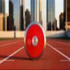 RT Redhawk Discus: Womens Track and Field Discus 1kg. 1 kg Discus Ideal for Girls' Discus Events, This 1k Discus is Crafted to Empower Athletes Achieve Their aspirations. view 2