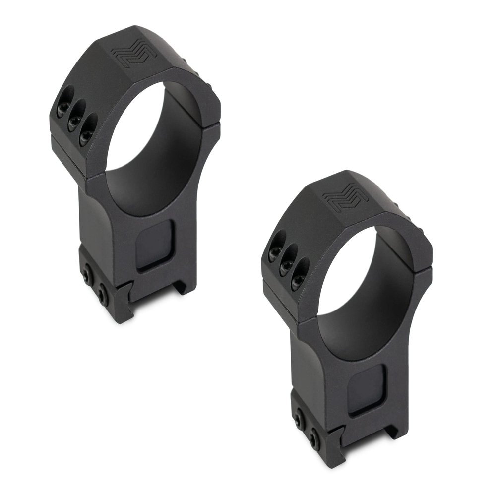 Monstrum Precision V2 Scope Rings with Weaver Anti-Recoil Lugs | 34 mm Diameter | 1.40 inch Height