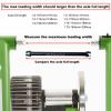 Bike Trainer Thru Axle Adapter for Bicycle Indoor Trainers 12MM Axle 1.0/1.5/1.75 Thread Pitch Multiple Length (M12 174-1.0) view 2