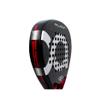 ACA Palladium Professional Padel Racket | Advanced Power & Precision | Red/Metal | 12K Carbon Faces | Diamond Shape | Black EVA Fusion Core view 2