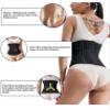 AGASY Waist Trainer, Black, Medium view 4