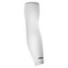 Jax Baseball Arm Sleeves - Youth and Adult Compression Arm Sleeve - Restore Recovery Forearm and Upper Arm Compression Sleeve - Soft Four-Way Stretch Material - Youth SM, White view 2