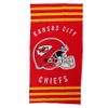 Northwest NFL Stripes Beach Towel, 30" x 60" Kansas City Chiefs view 2