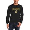 UGP Campus Apparel AW03 - UNC Pembroke Braves Arch Logo Crewneck Sweatshirt - Medium - Black view 4