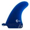 Culture Supply 4.5" Surfboard Center Fin - Converts 2+1 Setup into a Tri Fin Thruster (Translucent Blue) view 1
