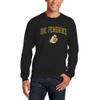 UGP Campus Apparel AW03 - UNC Pembroke Braves Arch Logo Crewneck Sweatshirt - Large - Black view 4