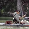 Pelican Catch Mode 110 Fishing Kayak - Premium Angler Kayak with Lawnchair seat, Granite - 10.5 Ft. view 2