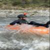Lakesurf Skookum Tube - Ultra Rugged Snow Tube - Lightning Fast - River Raft Material and Construction - Tow Loop for Snowmobile - Ultimate River Tube in Summer (Blue) view 4
