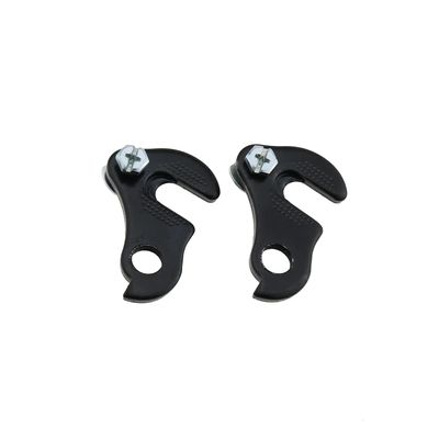 DGZZI 2PCS Bicycle Derailleur Hanger Plate for Shimano SRAM Rear Gear Derailleur Fit Converter Adapter Drop Out, Black