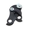 DGZZI 2PCS Bicycle Derailleur Hanger Plate for Shimano SRAM Rear Gear Derailleur Fit Converter Adapter Drop Out, Black view 2