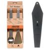 Full Windsor THE SPLITTER Titanium Tongs, Sporks and Spatula forTravel with Splitter Hypalon Pouch Bundle - Portable Lightweight Metal Multi-Utensil for Camp Kitchen & Outdoor Cooking view 1