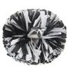 Lovecheer 2PCS Black and White Cheerleading Pom Poms with Baton Handle for Halloween Easter Party Sports Team Spirit Basketball Baseball Cheerleader Birthday Gifts view 1