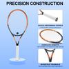 bo'weiqi 27" Adults Tennis Racket Set 2 Players Lightweight Durable Strings Tennis Racquets for Beginner/Intermediate Players Easy Carry(Blue and Orange) view 3