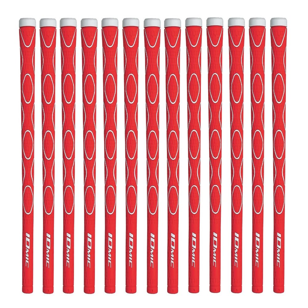 Iomic iX SA 2.0 Grip Bundle (13 Piece), Coral Red
