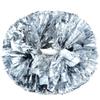 Lovecheer 2PCS Silver Pom Poms Cheerleading for Cheerleader Girls Sport Team Spirits Basketball Baseball Dance Performance New Year Birthday Gifts view 1