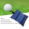 OUKENS Golf Tee Bag, 8 x 6.6in Cloth Tee Pouch Portable Zipper Multi Pocket Hand Bag with Clip Golf Accessory Pouch for Extra Storage (Blue) view 3