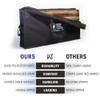 ACA Cornhole Board Carrying Case Bag Regulation Size 2x4 Black view 4