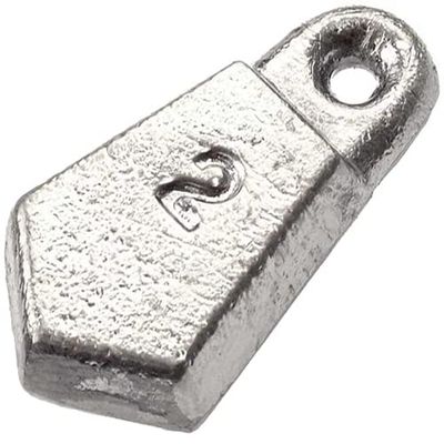 C&W SINKERS AND MORE Flat Bank Sinkers (1oz-20oz) (10oz, 6pk)