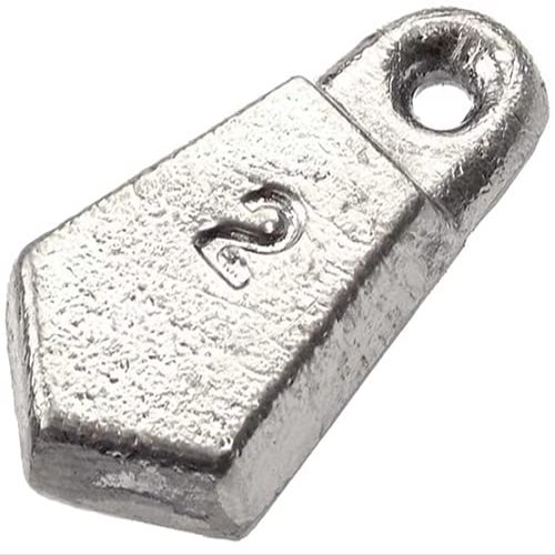C&W SINKERS AND MORE Flat Bank Sinkers (1oz-20oz) (10oz, 6pk)