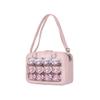 SMALLBLUER Purse and Backpack JK Uniform Messenger Bag Lolita Ita Handbag DIY Design Transparent Windows Shoulder Bag-Pink view 4