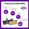 Cycle1st Bike Disc Brake Pads Compatible with SRAM 4-Piston Caliper: Guide G2 Ultimate RSC RS R T AVID XO Trail Elixir 9 7 - for Mountain Bikes/MTB/eMTB P72 (Semi-Metallic:1 Pair) view 2