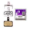 Cycle1st Bike Disc Brake Pads Compatible with/Replacement for Shimano 2-Piston Caliper: Deore LX Alivio Altus Tektro Orion Gemini TRP Hylex HYRD Spyke Dash-Mountain Bikes/MTB/eMTB 82(Ceramic Compound) view 1
